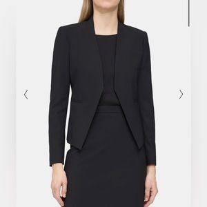 Theory Open Wool Blazer, Size 6